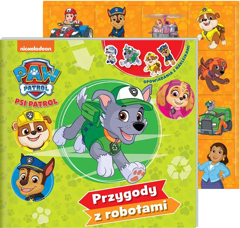 Psi Patrol. Opowiadania z naklejkami cz. 12