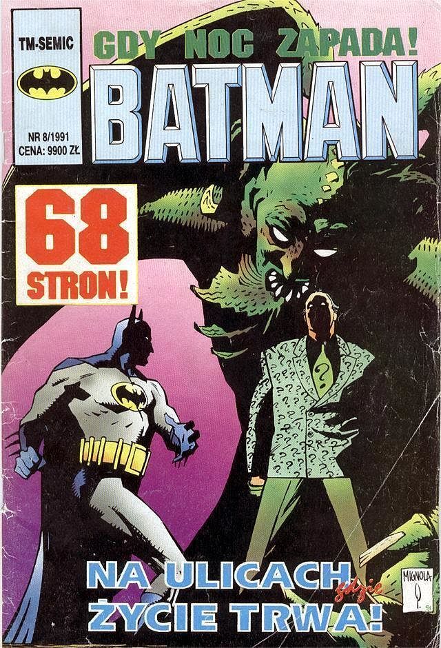 Batman (TM-Semic) - 9 - (8/1991) Mroczny Rycerz mrocznego miasta