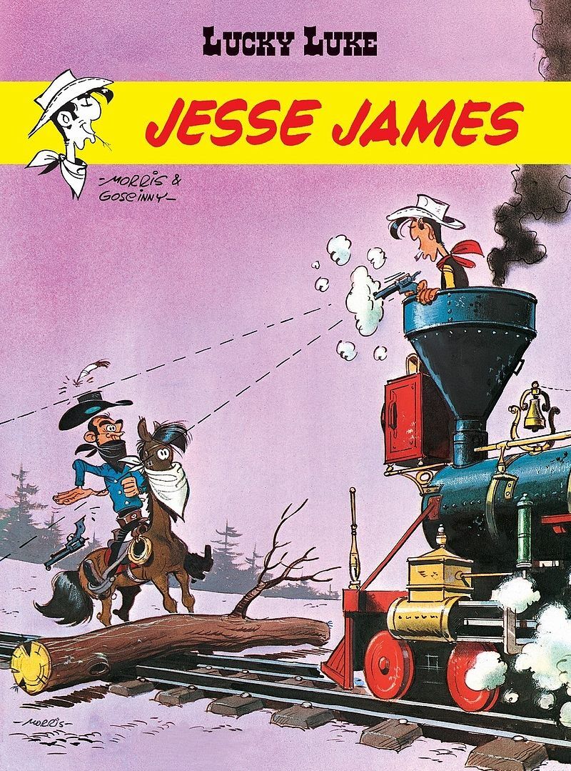 Lucky Luke - 35 - Jesse James (wyd. 2017)