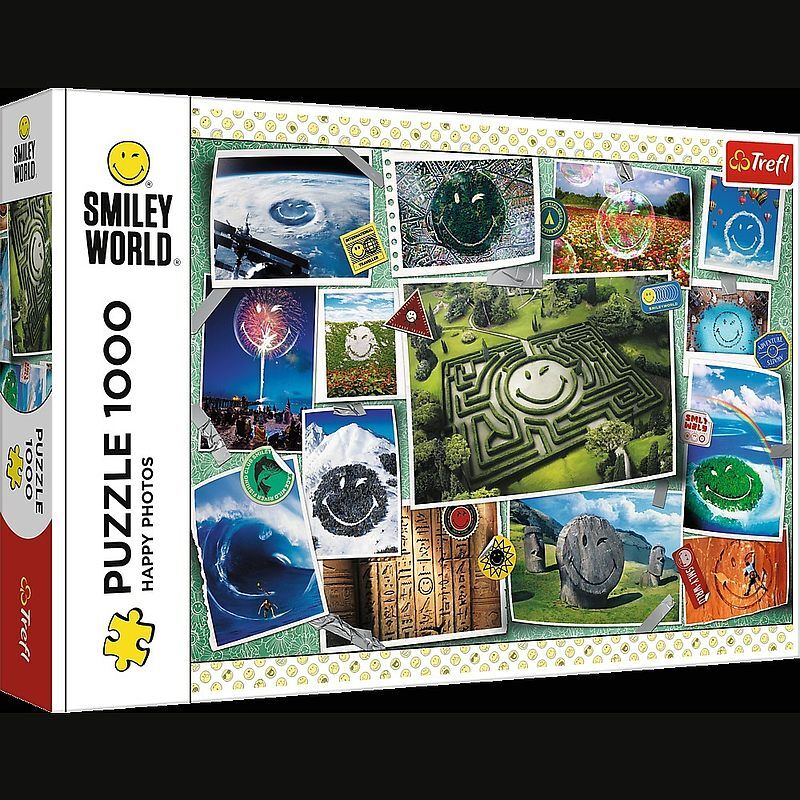 Trefl puzzle 1000 Wesołe zdjęcia Smiley with fee