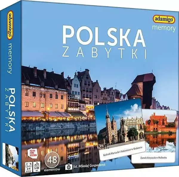 Gra memory polska zabytki