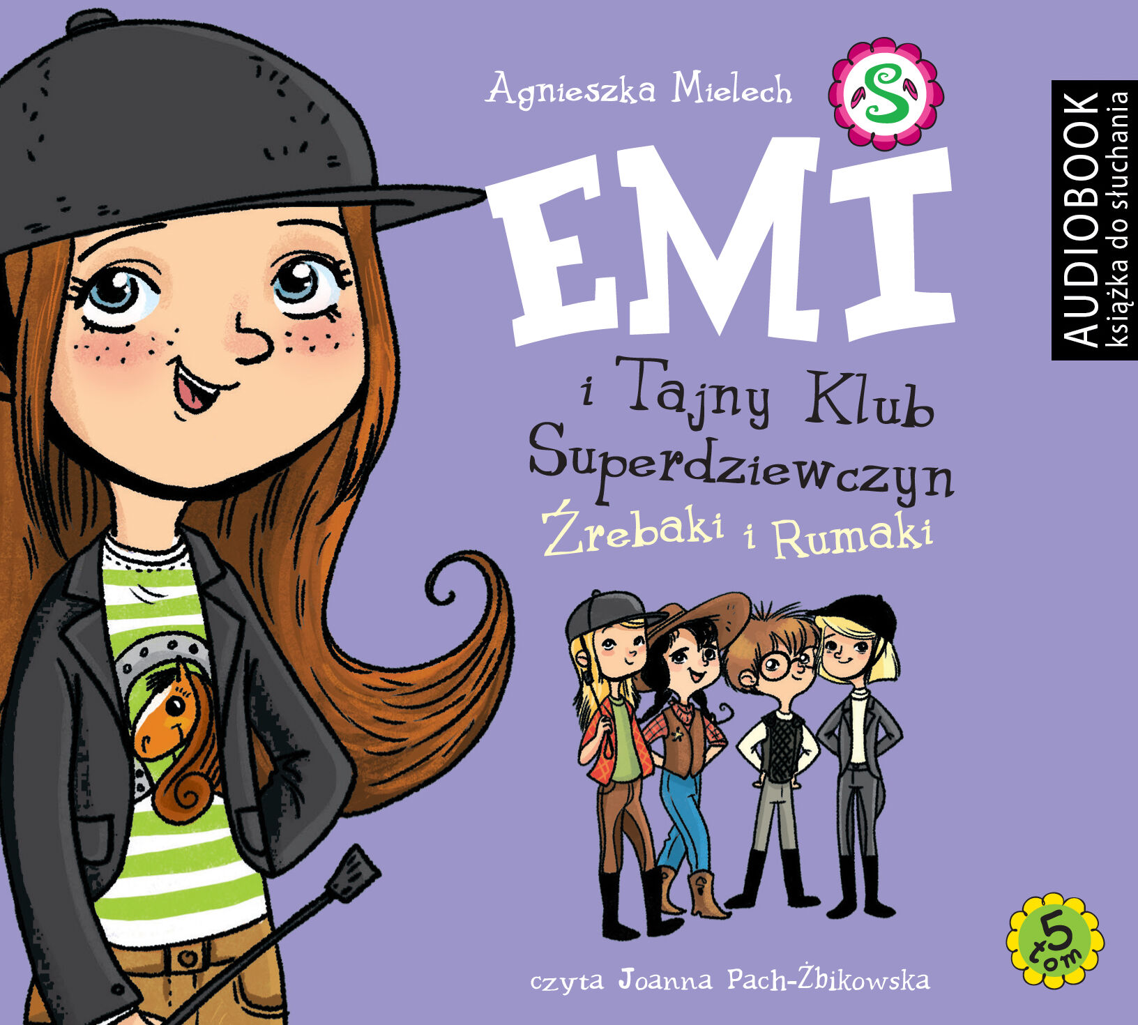 Emi i Tajny Klub Superdziewczyn. Tom 5. Źrebaki i rumaki (audiobook CD)