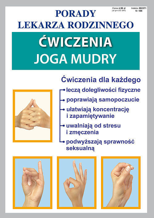 Ćwiczenia. Joga. Mudry. Porady Lekarza Rodzinnego 158