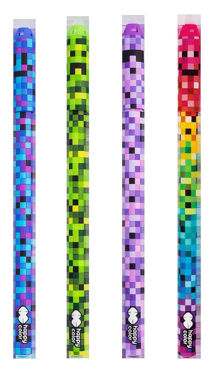 Długopis wymazywalny pixi 0. 5mm niebieski 12 szt. Mix happy color