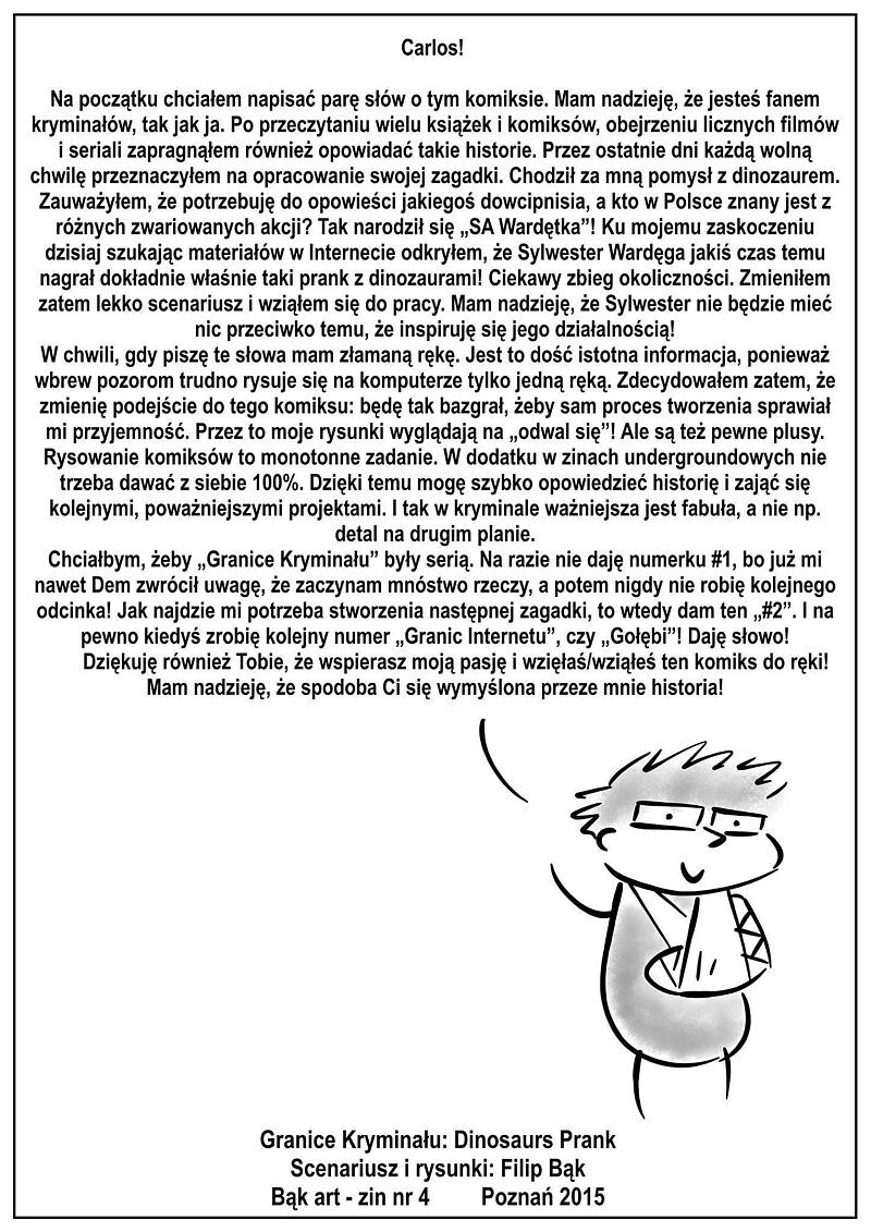 Granice Kryminału - Dinosaurs Prank