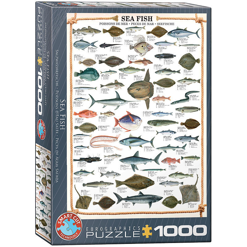 Puzzle 1000 ryba morska 6000-0313