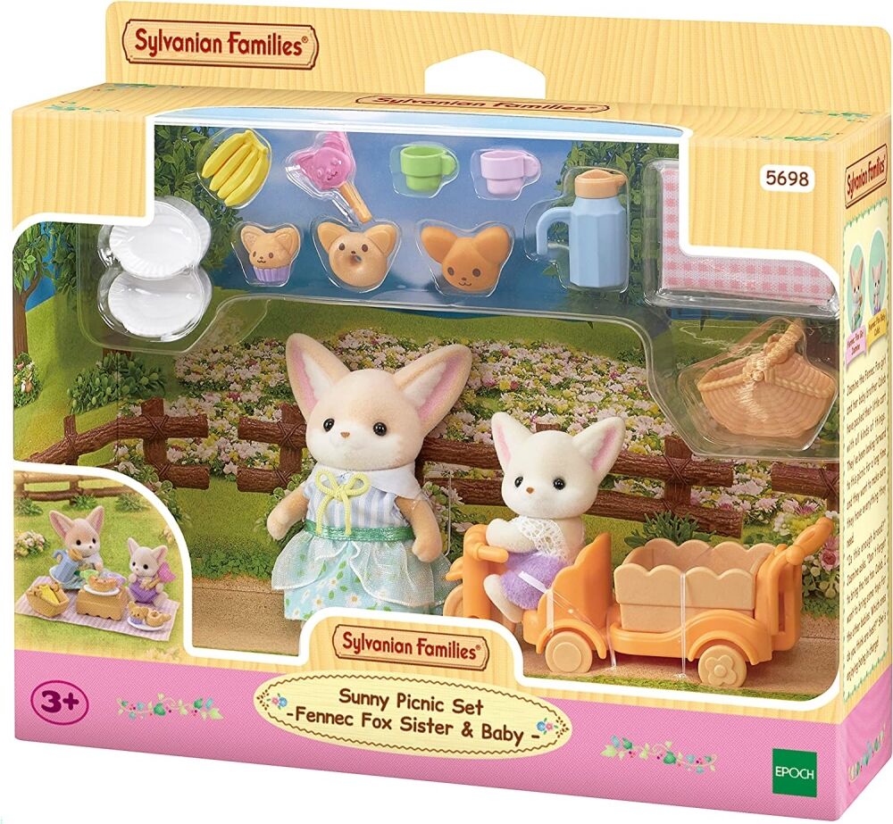 Sylvanian Families Liski pustynne na pikniku 5698