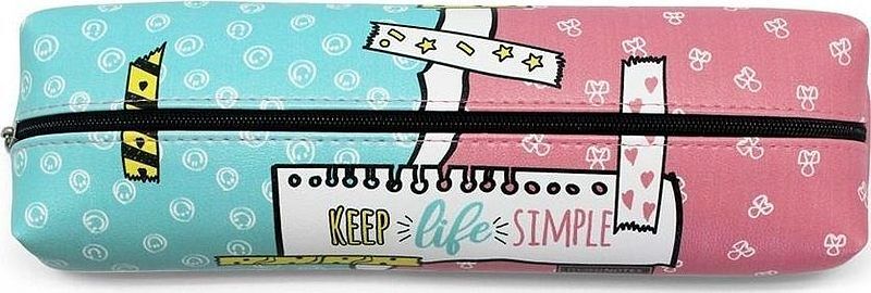 Keep life simple piórnik tuba hpy-pcl-e