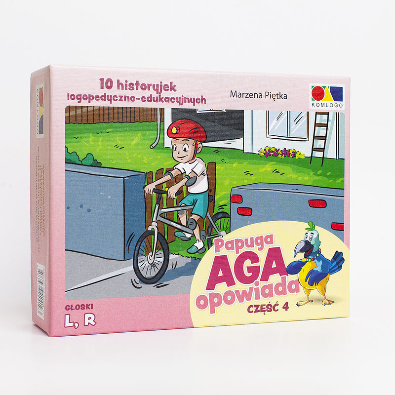 Historyjki obrazkowe papuga aga część iv - l, r