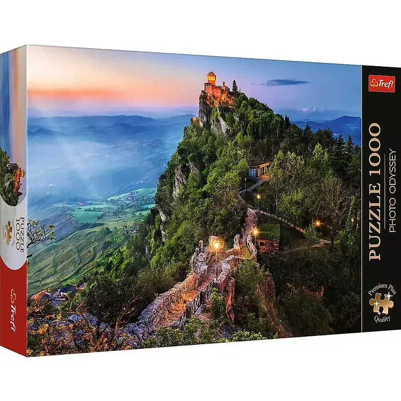 Puzzle 1000 premium plus photo odyssey wieża cesta san marino 10822