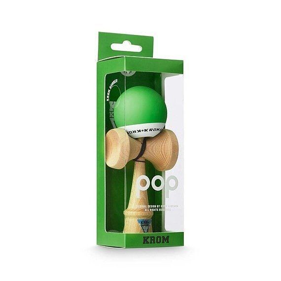 Kendama krom pop dark green