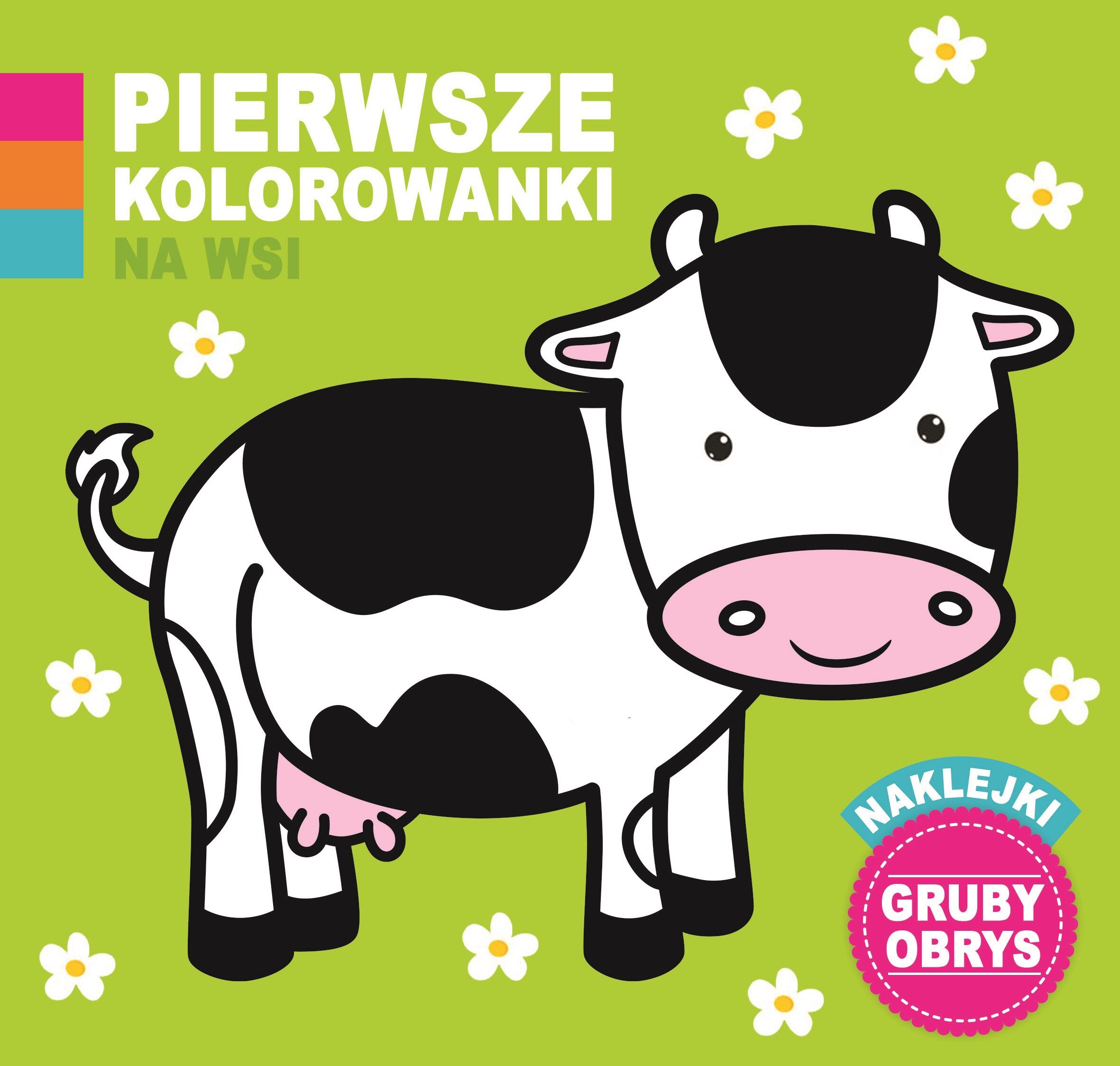 Na wsi pierwsze kolorowanki