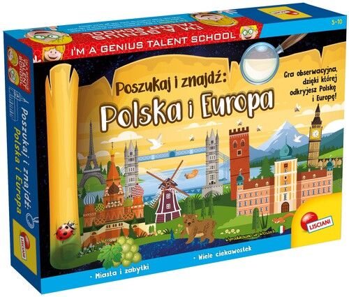 I'M Genius Znajdź Polskę - Europę