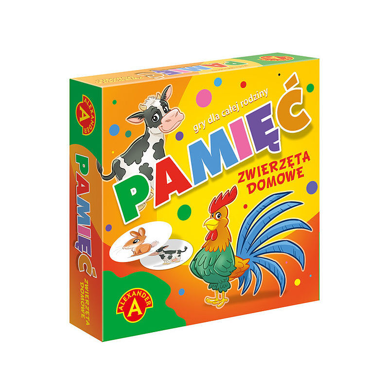 Gra pamięć zwierzęta domowe