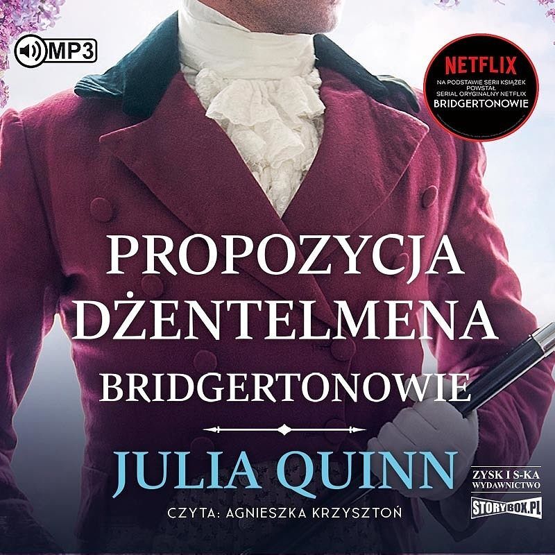 Cd mp3 propozycja dżentelmena. Bridgertonowie. Tom 3