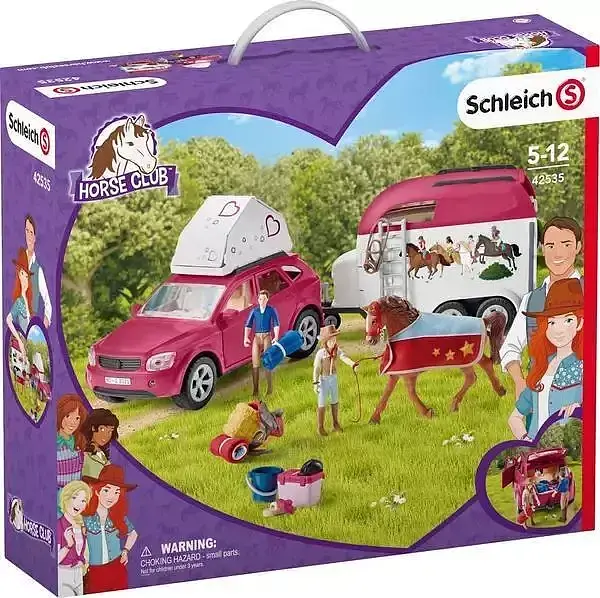 Horse adventures z samochodem i przyczepą slh42535