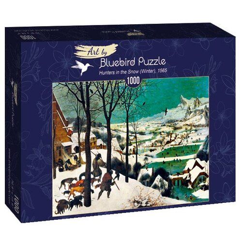 Puzzle Myśliwi na śniegu, Bruegel 1000
