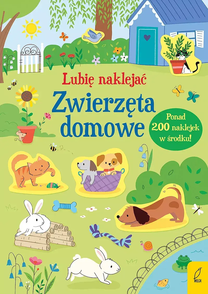 Lubię naklejać. Zwierzęta domowe
