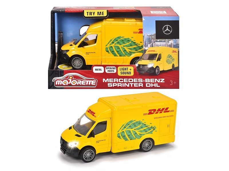 Mercedes-benz dhl 12,5 cm majorette grand