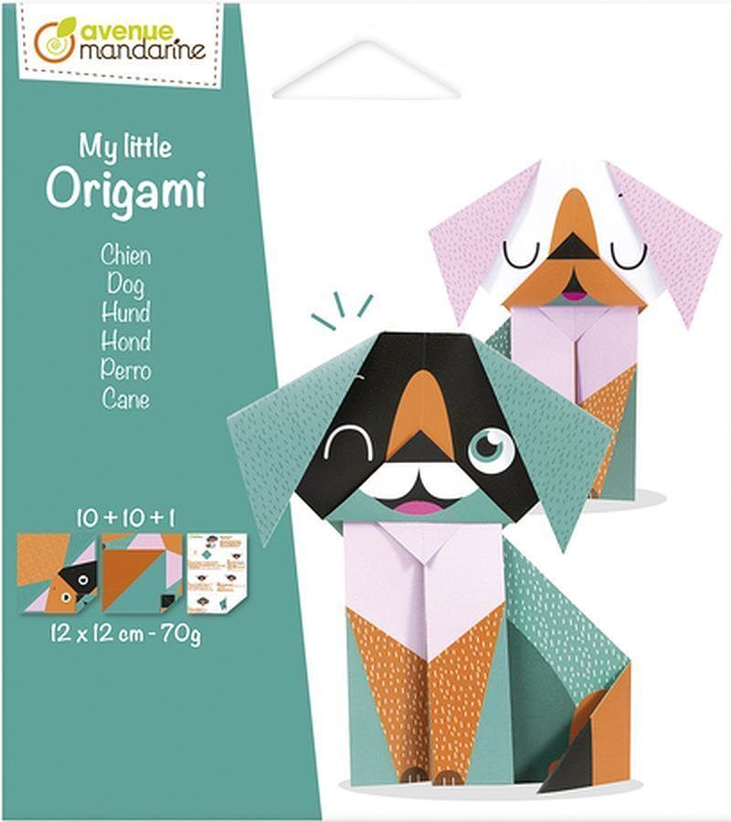 Papier origami 12x12 cm pies 20 arkuszy