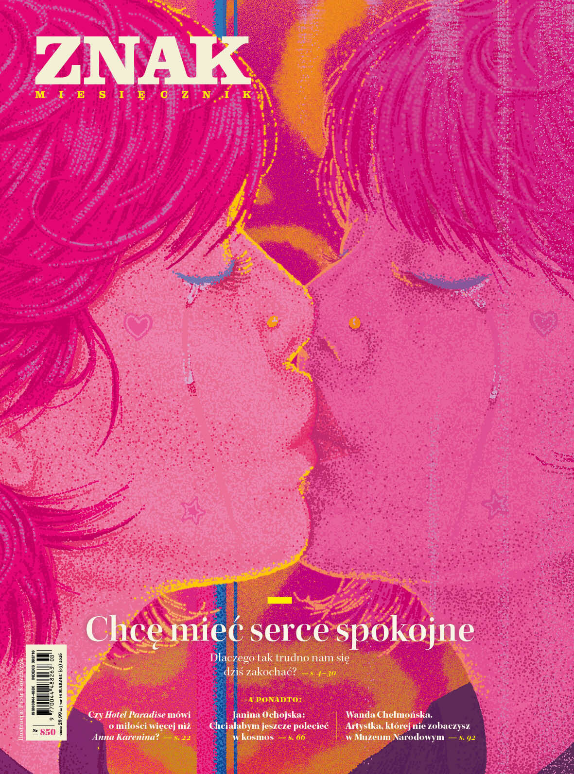 Miesięcznik ZNAK 850 (03/2026) - Chcę mieć serce spokojne