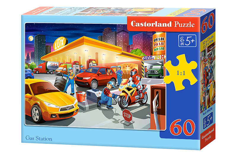 Puzzle 60 el.  B-066230 Gas Station