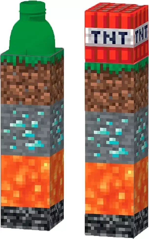 Butelka 650ml pp minecraft