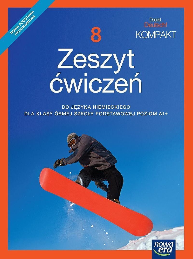 Język niemiecki das ist deutsch kompakt zeszyt ćwiczeń dla klasy 8 szkoły podstawowej edycja 2021-2023