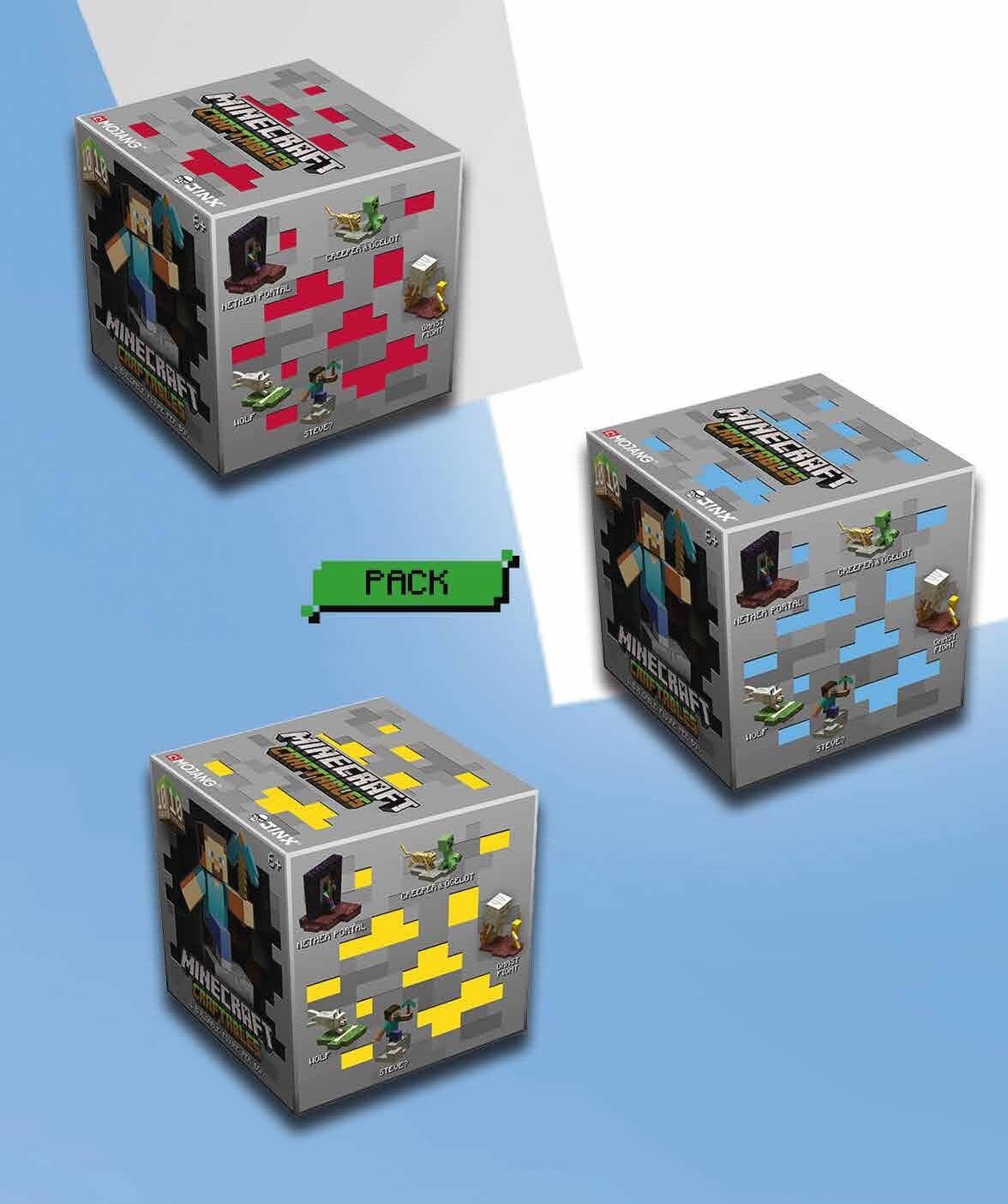 Minecraft. Box z figurką