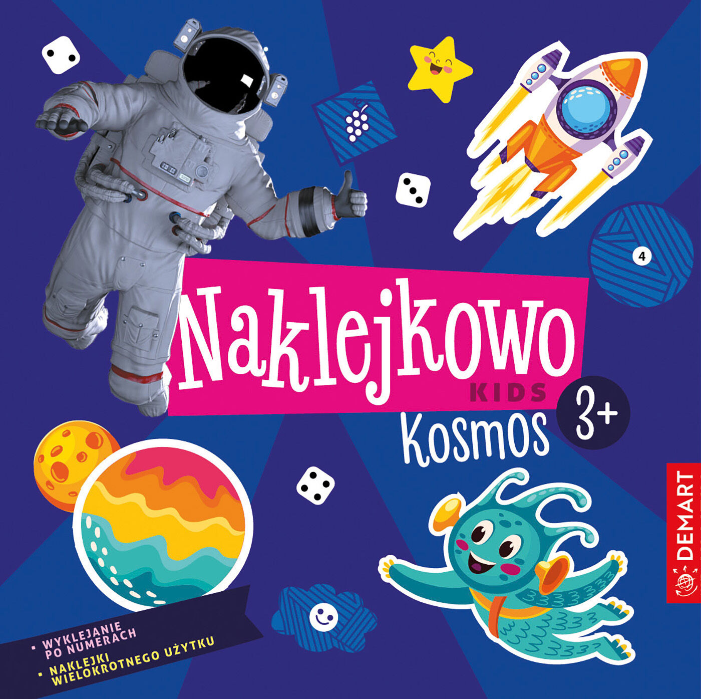 Naklejkowo Kids 3+. Kosmos
