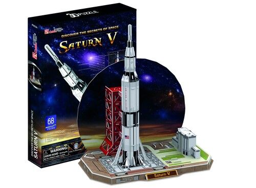 Puzzle 3D Rakieta Saturn V