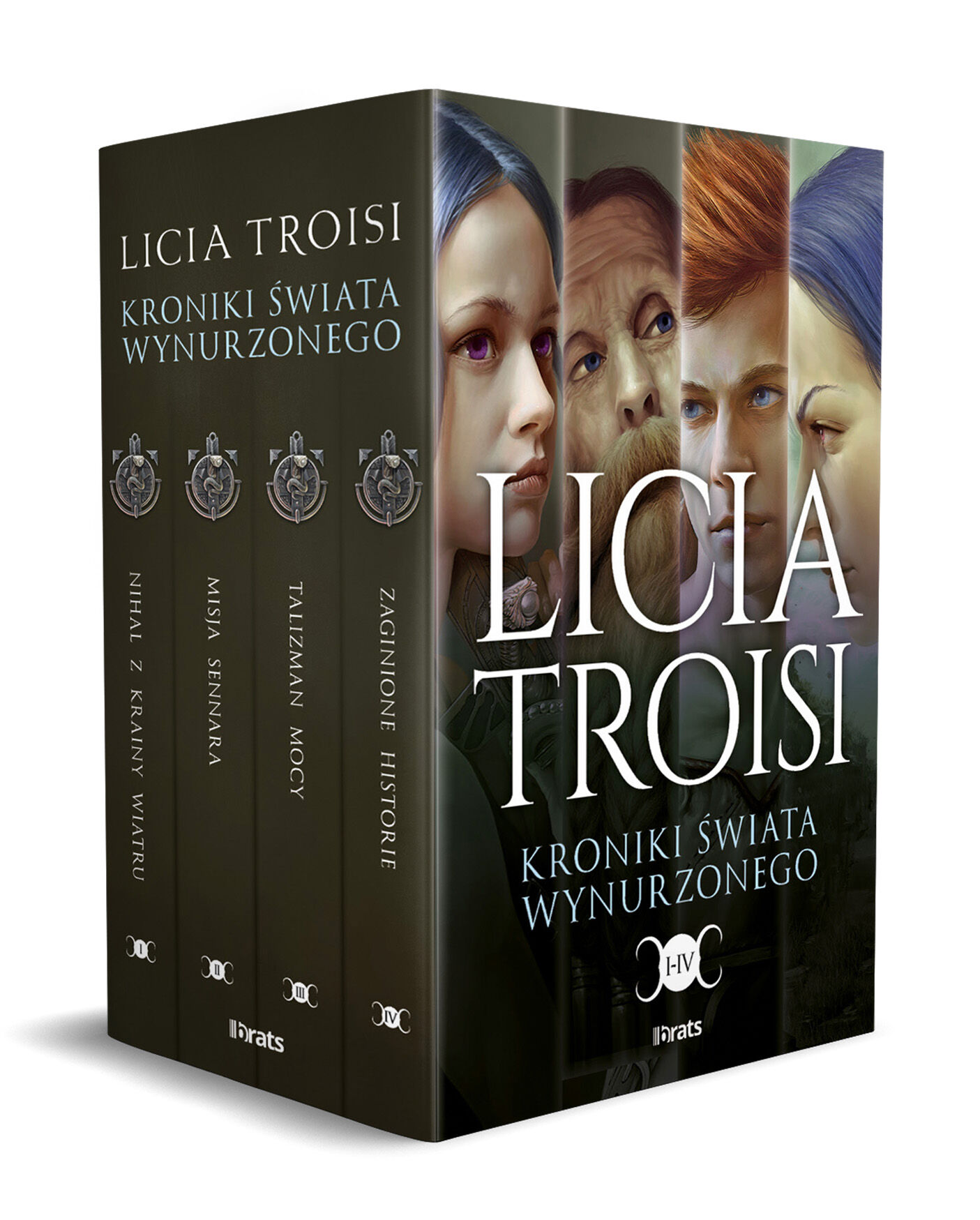 Pakiet: Kroniki świata wynurzonego. Tom 1-4