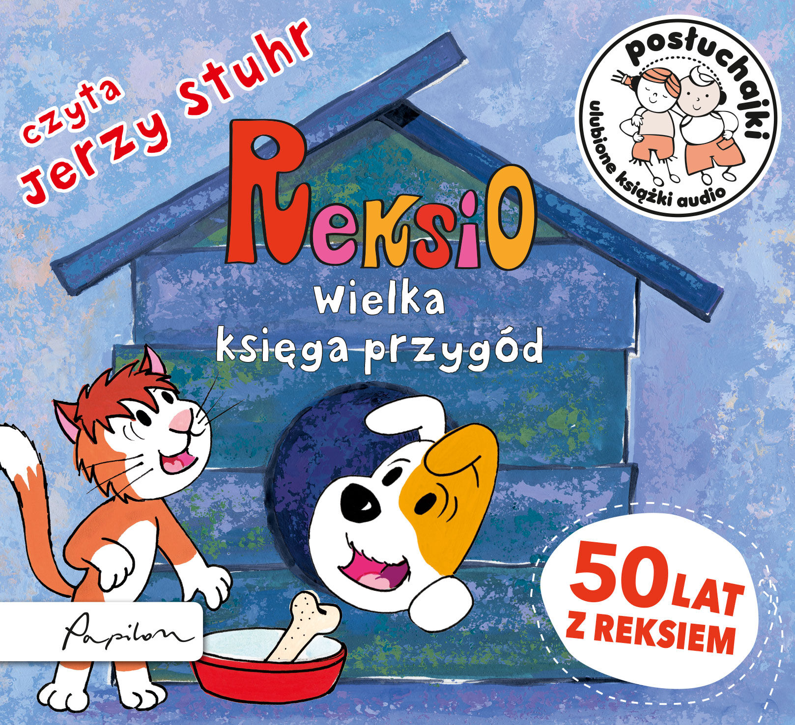 Posłuchajki. Reksio. Wielka księga przygód (audiobook MP3)