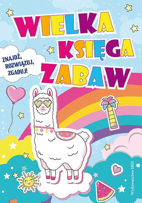 Wielka księga zabaw - znajdź, rozwiązuj, zgaduj!