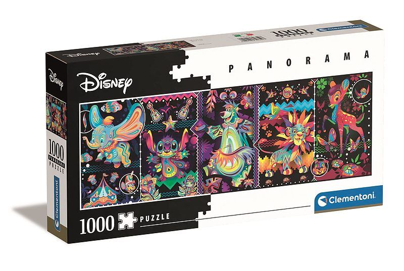 Puzzle 1000 panoramiczne disney classics 39659