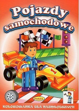 Pojazdy samochodowe kolorowanki dla najmłodszych