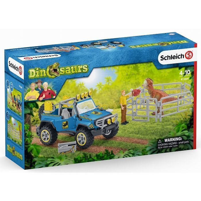 Samochód terenowy z miejscem dla dinozaura slh41464