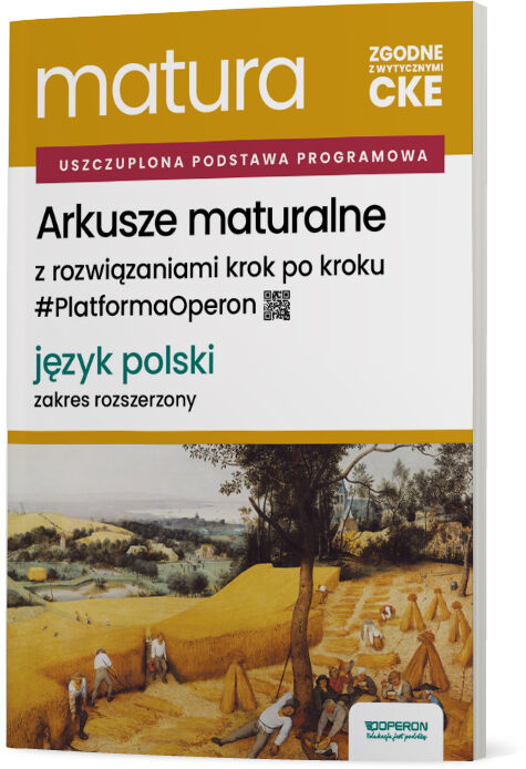Matura 2026 Język polski Arkusze maturalne Zakres rozszerzony