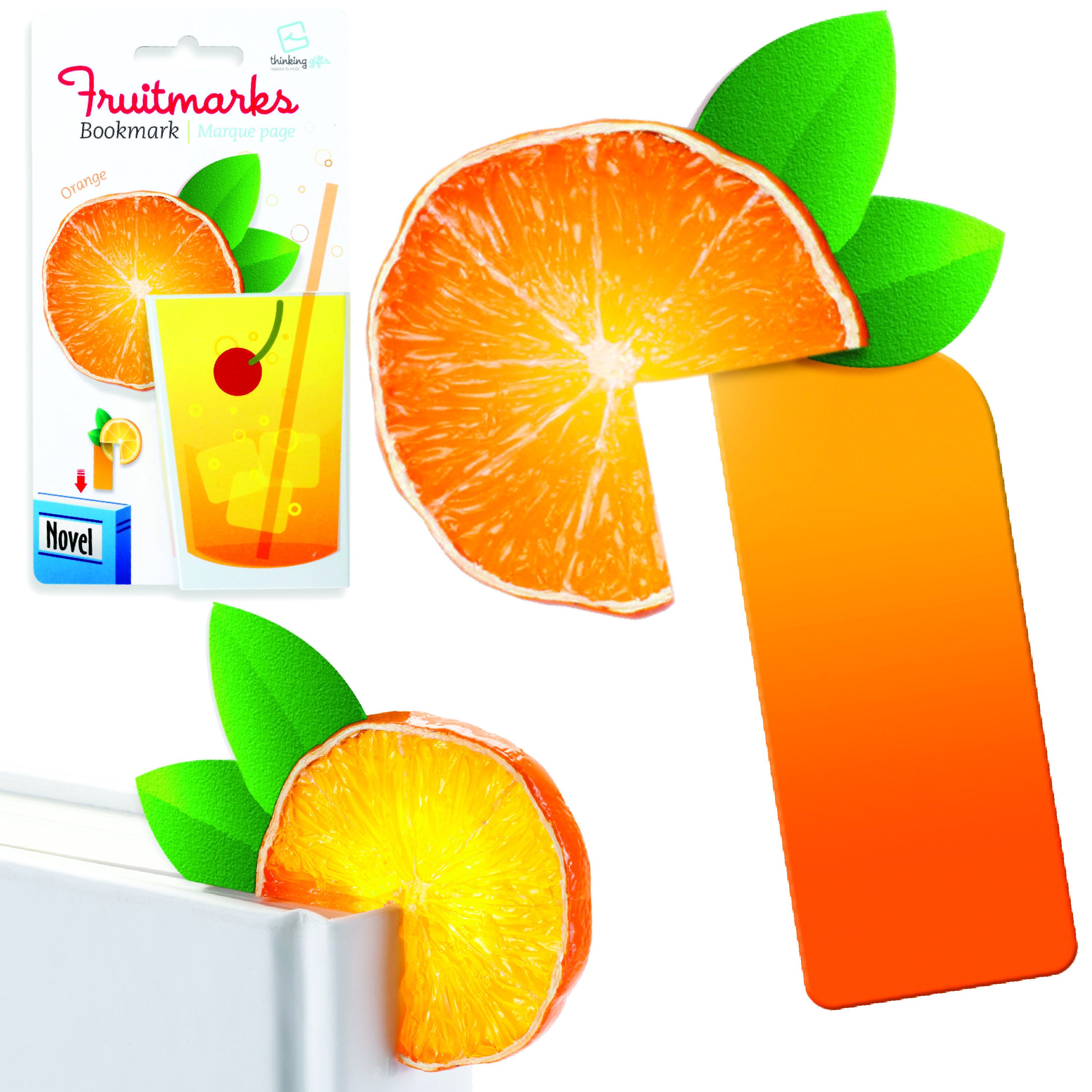 Zakładka do książki TG Fruitmarks Pomarańcza