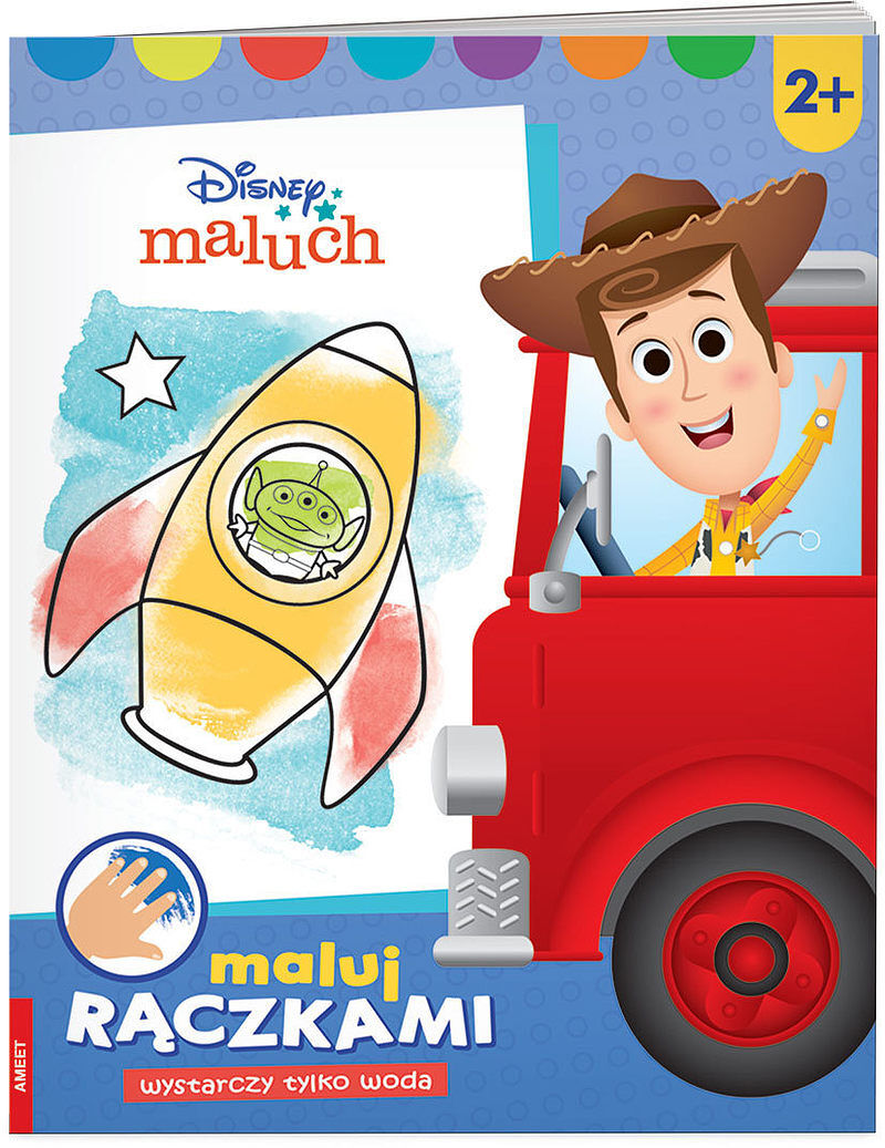 Disney maluch maluj rączkami mwr-9203