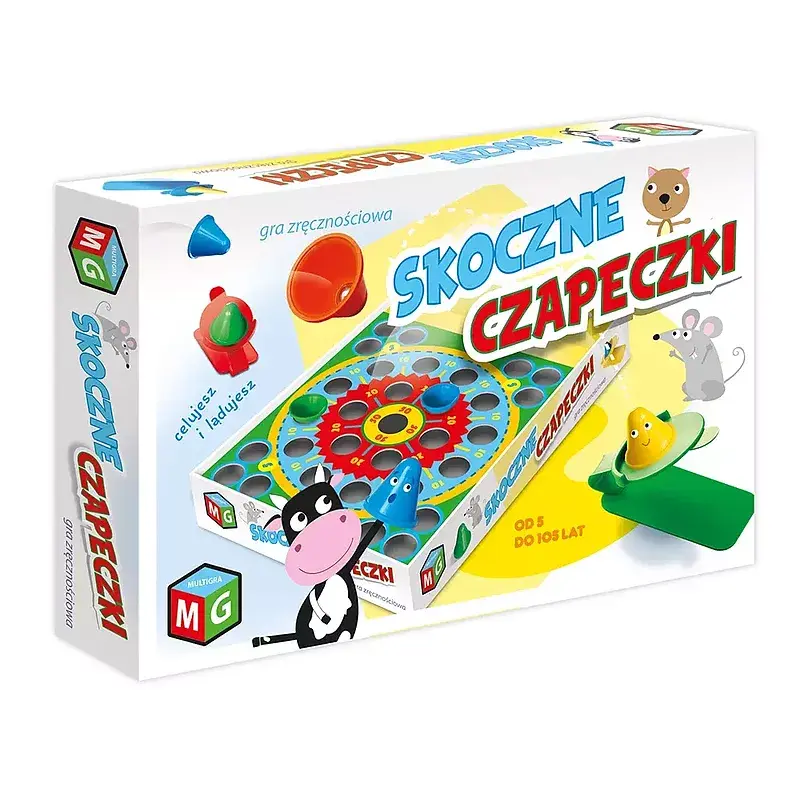 Gra skoczne czapeczki