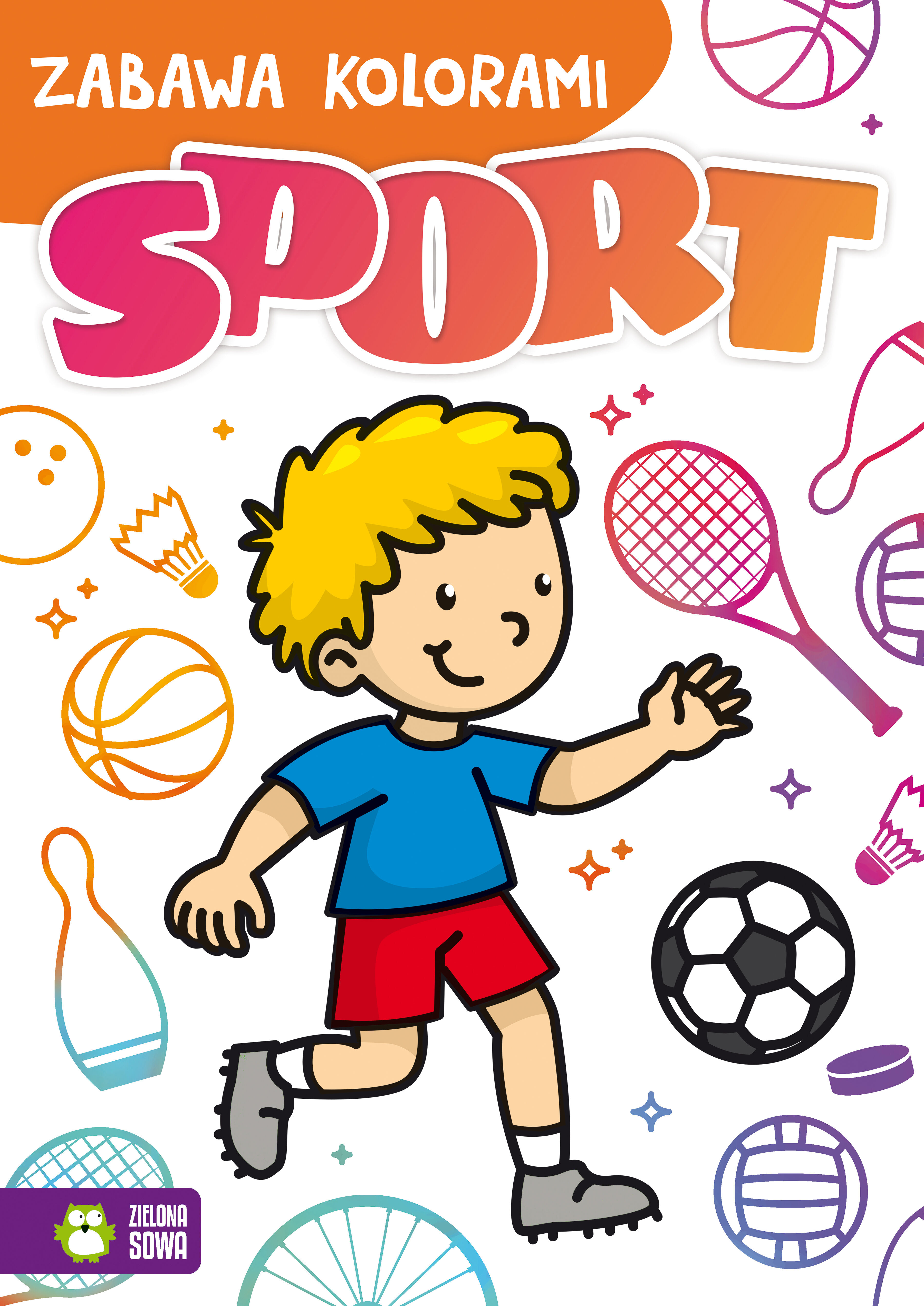 Zabawa kolorami. Sport