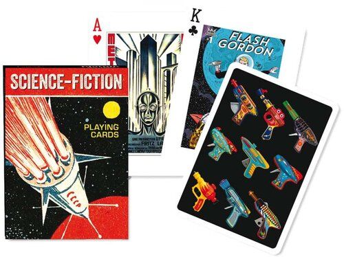 Karty pojedyncze international Science-Fiction