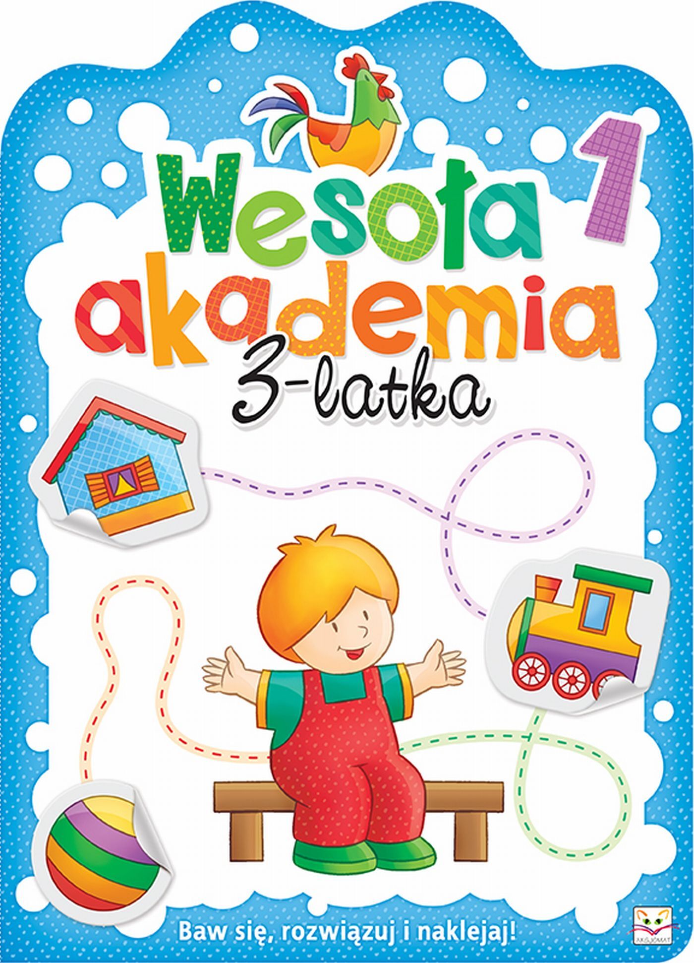 Wesoła akademia 3-latka. Zeszyt 1