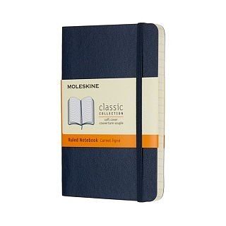 Notes Moleskine P w linie szafirowy