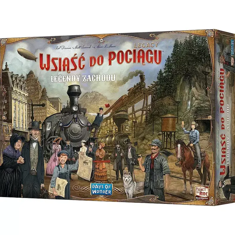 Gra wsiąść do pociągu legacy - legendy zachodu