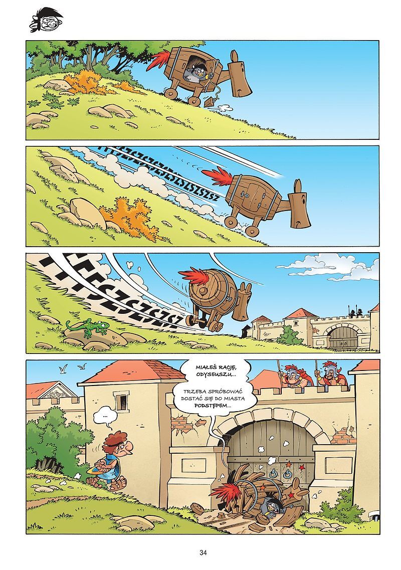 Mali Bogowie - 01 - Piorun do drapania