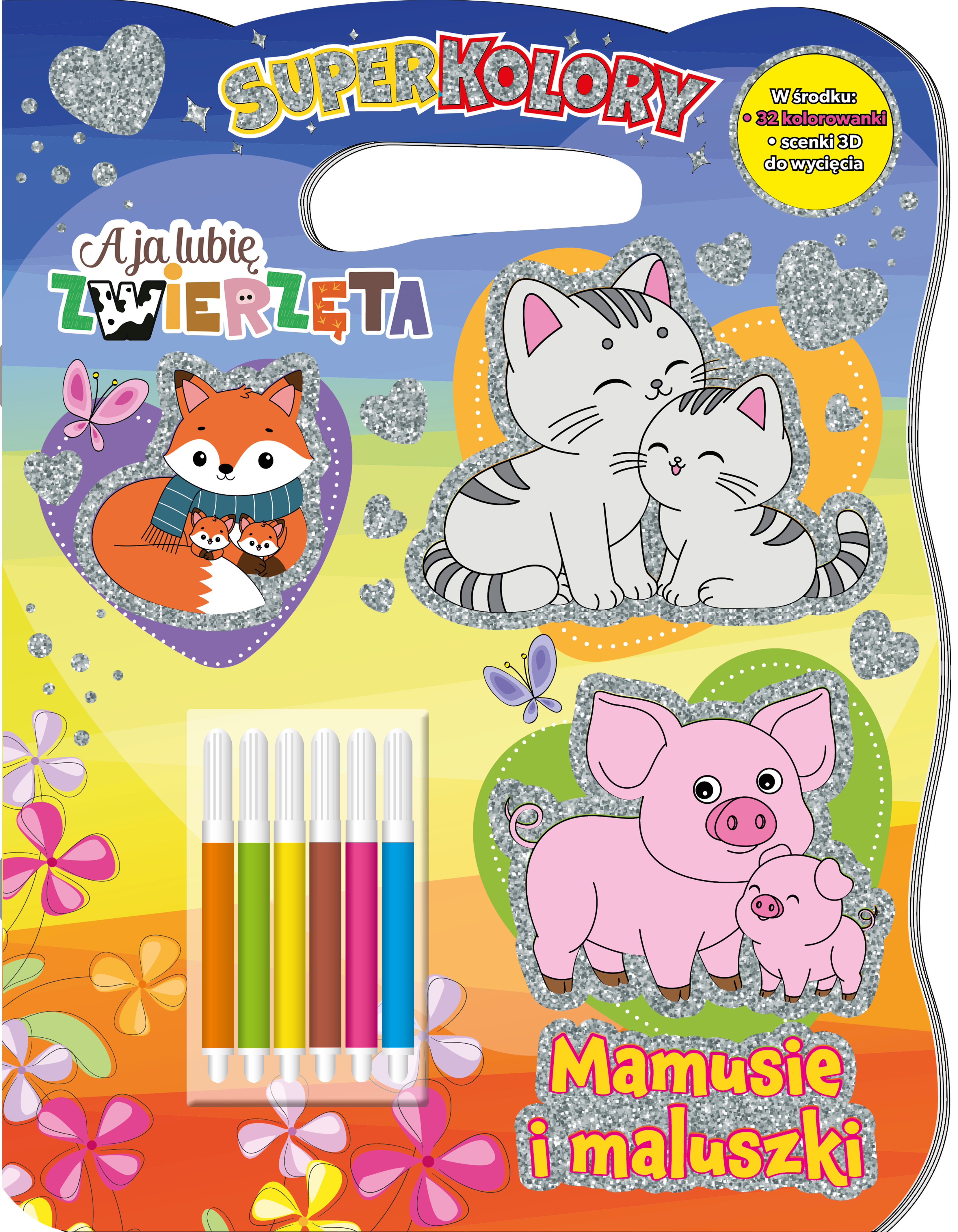 A Ja Lubię Zwierzęta. Superkolory. Mamusie i maluszki