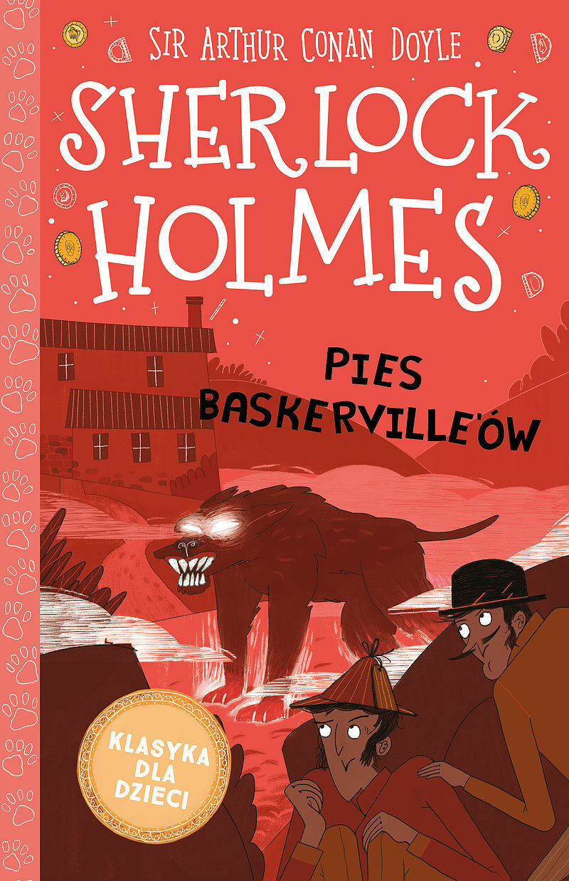 Pies baskerville'ów. Klasyka dla dzieci. Sherlock holmes