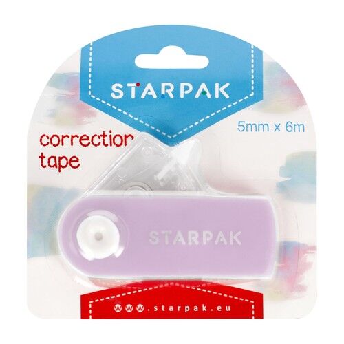 Korektor w taśmie 5mm/6m Pastelowy fiolet 12 sztuk